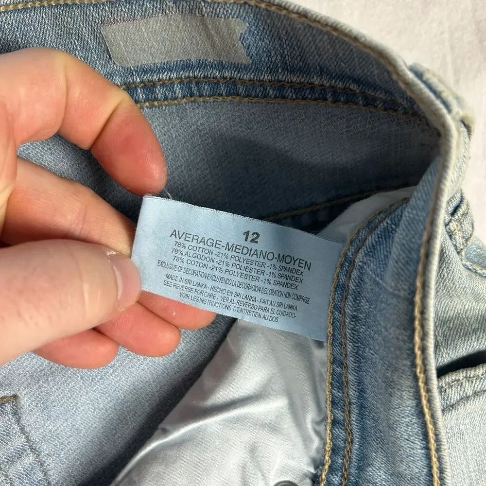 Gloria Vanderbilt Classic High Rise Tapered Jeans - Light Wash - Size 12 - Picture 9 of 13
